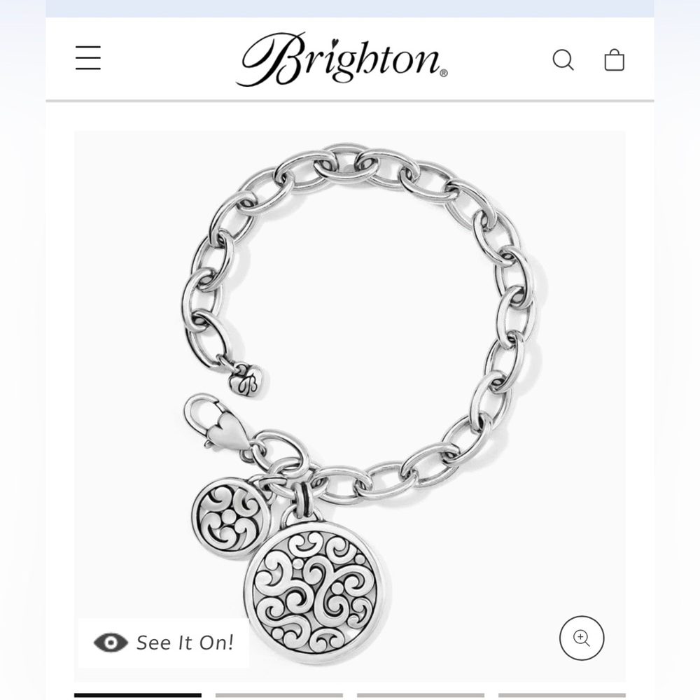 Brighton Contempo Medallion Link Bracelet